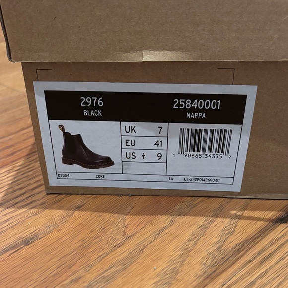 Dr. Martens Black Leather Ankle Boots - Picture 4 of 4